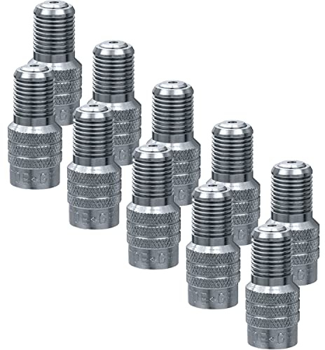 Alligator V2B Inflate Through Valve Stem Cap Gator Auto RV Semi (10 Pack)