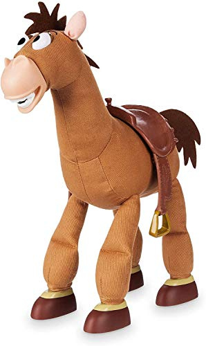 Disney Store Interaktive sprechende Actionfigur Bully aus Toy Story, 42 cm / 16,5, Pferd, aus weichem Stoff, mit Geräuschen, interagiert mit Anderen Figuren, geeignet für Kinder ab 3 Jahren