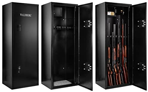 WALDBERG Armoire Forte 18 Armes Noir