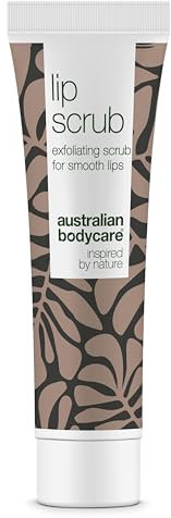 Lippenpeeling für trockene Lippen von Australian Bodycare - Peelt und pflegt intensiv rissige Lippen | Natürliche Inhaltsstoffe | Essbar