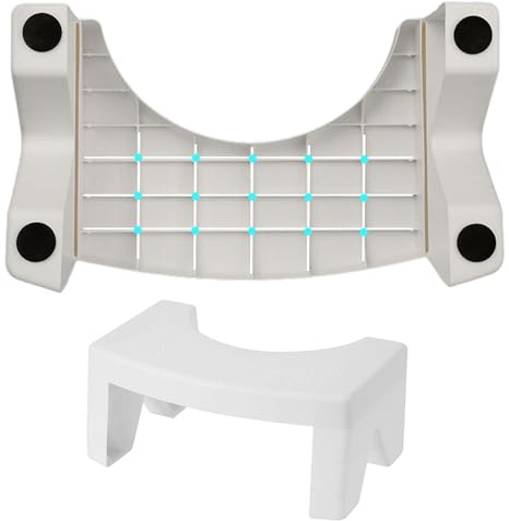 Générique Tabouret de Merde | Tabouret de Pot - Facile à Laver | antidérapant Durable Robuste Portable Toilette escabeau Toilette Pieds Tabouret pour Adultes et