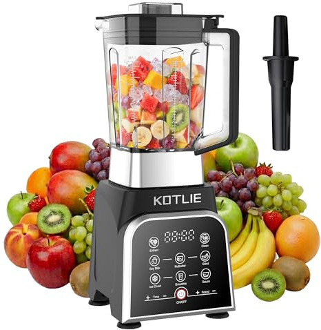 Mixer, smoothie maker, großer Haushalts-Tischmixer, 2-Liter-Behälter mit großem Fassungsvermögen