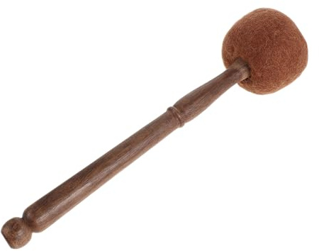 SUPVOX Cuenco Tibetano Y Baqueta Artesanales Para Percusión Varilla Para Cuenco Tibetano Sonoro Baqueta Para Para Meditación Martillo