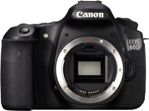 Canon EOS 60D SLR-Digitalkamera (18 MP, 7,7cm (3 Zoll) Live-View, Full-HD Movie) Gehäuse) schwarz
