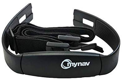 mynav Bracelet de fréquence cardiaque ANT+ avec capteur de cœur numérique compatible avec Garmin Edge Explore 130.