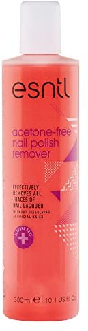 ESNTL Acetone-Free Nail Polish Remover | 300ml | Super Strength Formula | Trusted by UK Beauty Salons (300ml)