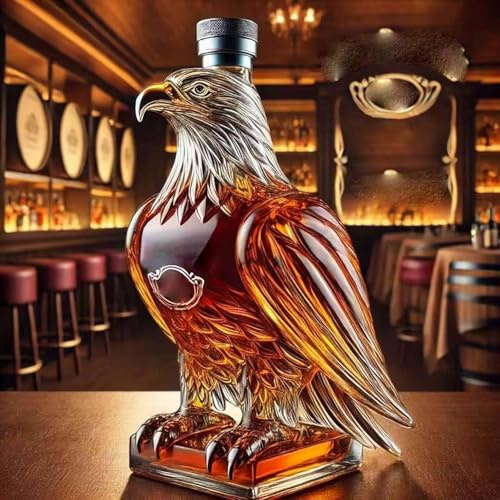 Adler Whiskey Flasche,Jack Daniels Adler Flasche,Adler Whiskey Dekanter,Whiskey Eagle Decanter,Einzigartige Geschenk für Whiskey Liebhaber Vater,Ehemann Oder Freund Lustige Bar Dekoration