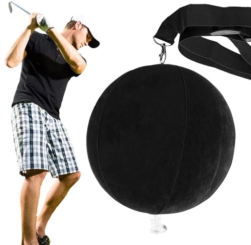Golf Swing Trainer Ball, Golf Trainer Ball | Uppblåsbart justerbart | praxisverktyg - Korrigeringsträning golftillbehör, swing tränare aids för nybörjare övning