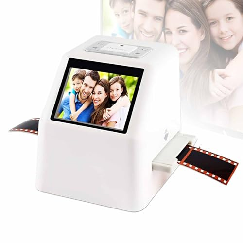 Escáner Mini Digital De Películas Y Diapositivas, Escáner Multifunción De Fotos De Películas Y Diapositivas De 22mp, Incluye Pantalla LCD De 2,4