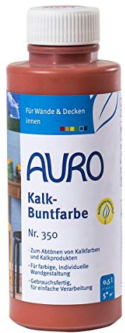 AURO Kalk-Buntfarbe Terracotta 0,5 L