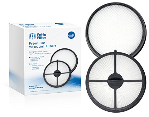 Fette Filter - Filter Kit Compatible with Hoover 303903001 & 303902001 WindTunnel Air Bagless Upright, fits UH70400 & UH70405 Models - Pack of 2