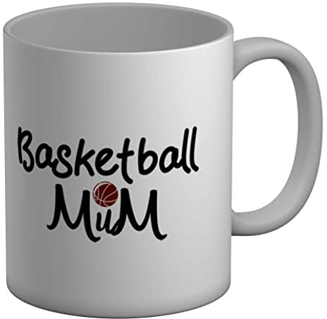 Shopagift Basketball Mum White 11oz Large Mug Cup