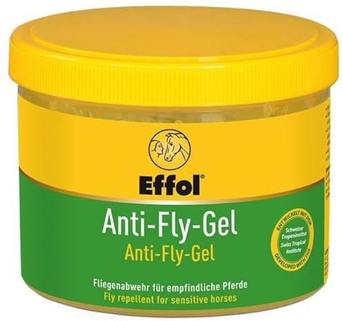 RL24 - Anti-Fly-Gel | Insektenschutz gegen Fliegen | Fliegenschutz für Pferde | hautfreundliches & fellschonendes Fliegenmittel | punktuelles & geräuschloses Auftragen | 1 x 500 ml Dose