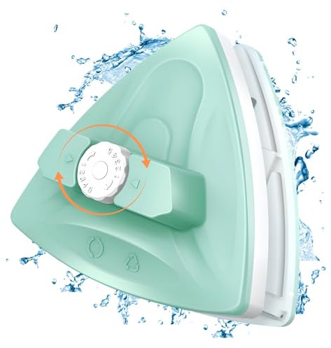lithook, Limpiacristales Magnetico, Ajustable a un Grosor Entre 5-25 mm, Limpia Cristales con Iman de Doble Cara para Limpiar por Dentro y Fuera, Compatible con Ventanas y Mamparas de Ducha