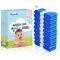 Cycbiki 9 Pack Nappy Bin Refills Smellproof nappy bags Diaper Bin Pail Disposal Bags,Compatible with Angelcare and Spross Diaper, Twist & Click，Tommee Tippee and all others,hold upto 320 nappies