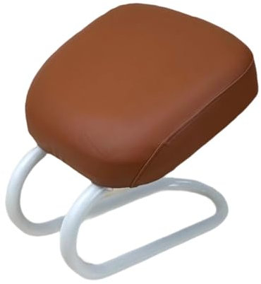 Perfeclan Meditationshocker Knieer Ergonomisch Stabiles tragbares Geschenk vielseitige Frauen Erwachsene Sitzbank für Studio und Zuhause Beten, Braun