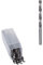 KS Tools 330.2050 Lot de 10 Forets HSS-G meulés 5 mm