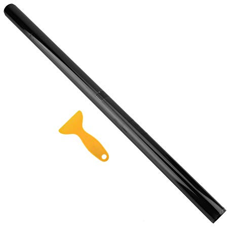Dioche Film de Teinte de vitre de Voiture, 50 * 100cm Film de Protection Solaire Anti-Usure pour vitre de Voiture Film de Protection Solaire d'isolation Thermique (5%)