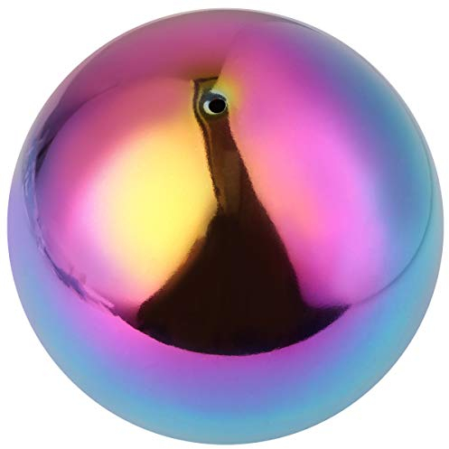 GANAZONO Spiegelkugel Schwimmkugeln Abwehr Fischreiher -Globuskugel Reflektierende Spiegelpolierte Gartenkugel für -Terrassenverzierung Kugel 12cm Fischreiher Abwehr Im Teich Schwimmkugel