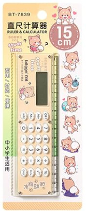 Règle Pour Petite Calculatrice : Règle Numérique Multifonctionnel Et Outil De Calculatrice | Calculatrice De Table Compacte Alimentée Par Batterie, Instrument Pour Les étudiants, Mesure Et Calcul