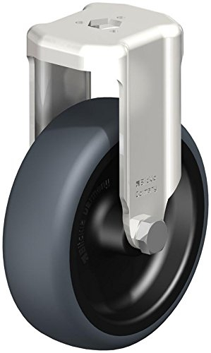 Blickle BKRXA-TPA 101G Rueda fija, diámetro de rueda de 10 cm, capacidad de carga de 109 kg.
