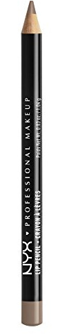 NYX Professional Makeup Slim Lip Pencil, Creamy Long-Wearing Lip Liner to Prevent Bleeding, Buttery-Soft Precision Pencils for Defined Lips, Shade: Hot Cocoa