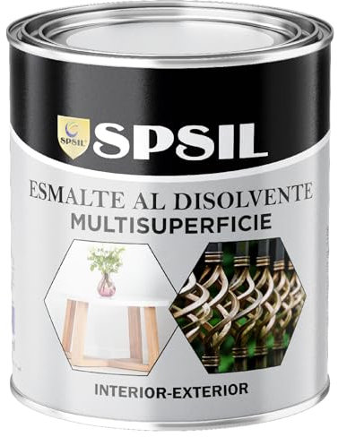 Spsil LATA PINTURA ROJO BURDEOS 125ML 150G 8738