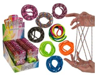 Out of the blue Finger Fadenspiel, Fingerspiel - Super Finger String - 165 x 0,4 cm