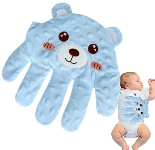 Kinder-Klopfspielzeug, Tier-Schlafpalme, atmungsaktives Kinderkissen, automatische beruhigende Handfläche, Kinder-Schlafspielzeug, atmungsaktives Kinderkissen zum Schlafen, automatische beruhigende