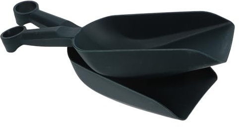 Toyvian 2pièces Pelle à Plastique avec Manche Ergonomique Outil De Jardinage pour Creuser Et Planter Lot de Truelles De Jardin pour Rempotage Et Ameublissement Sol