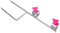 TOYANDONA Porte-Clip pour Parapluie Soleil Pied de Parasol Lourd étanche Porte-Parapluie Parapluie avec Support Piquet de Parasol de Jardin Pointe de Parasol Le Fer