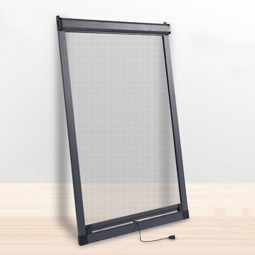 Window Screen Telescopic Push-pull Type, Anti-mosquito Roller Blinds, Customize Window Mesh Screen with Aluminum Alloy Frame, Framed Slide Window Net Screen