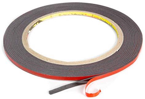 Klebeband doppelseitig 3M PT1100 für Metall und lackierte Oberflächen schwarz stark klebend 3mm x 4m