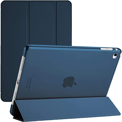 TechDealsUK Smart fodral för iPad 9.7 5:e generationen (2017) – stativskydd med magnetisk väckning/sömn (blå)