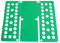 RHP Enfants vêtements pour Adultes Pull, Planche Pliante, Aide à la lessive, Chemise, Pliage, Planche Pliante de vêtements, Planche Pliante de vêtements, 10 Couleurs, Gain de Place, Vert