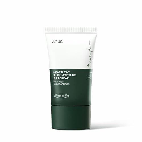 Anua Heartleaf Silky Moisture Sunscreen 50ml
