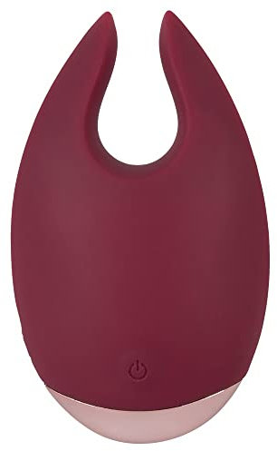 ORION Auflegevibrator Lay-on Vibe - intensiver Klitoris-Vibrator für Frauen, mit 10 Vibrationsmodi, zwei flexiblen Reizarmen, wiederaufladbar, rot …