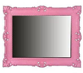 Generisch BILDERRAHMEN BarockRahmen 50x70 cm Prunk Rahmen Antik Fotorahmen 70x90 cm Gemälde Rahmen hochzeitsrahmen Werbetafel (Pink)
