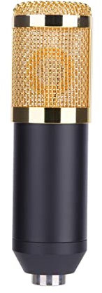 Ejoyous Condenser Microphone Kit, BM800 Studio Microphone Set with Arm Stand Pop Filter Foam Cap Kit for Studio Recording or Broadcasting