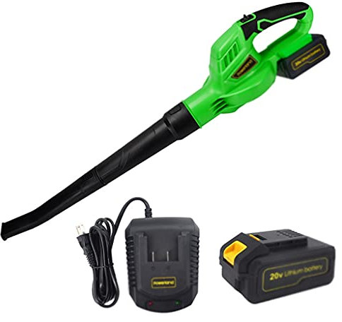 Sopladores y aspiradoras de hojas Soplador de hojas eléctrico Aspirador de jardín Soplador de hojas recargable, Removedor de polvo para computadora pequeña Montado en vehículo inalámbrico, Soplado de