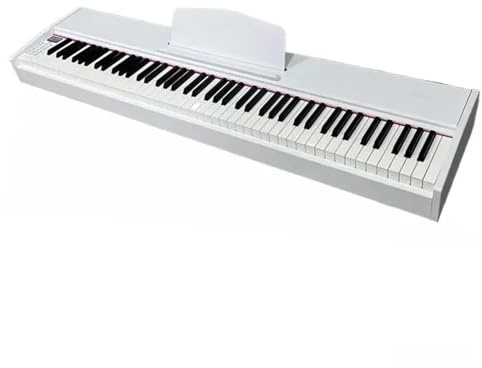 Professionellt Elektroniskt Piano 88 Tangenters Digitalpiano Elektroniskt Orgel Professionellt Keyboard Musikinstrument(Black Key)
