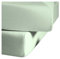 Fleuresse Jerseyspannlaken, jadegrün, 90 x 200 - 100 x 200 cm