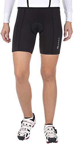 GONSO Radhose Pretoria Damen Fahrradhose mit hochwertigem Sitzpolster, schwarz , 40