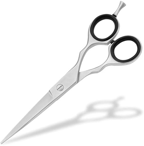 ASM Professional Hairdressing Scissors Barber Salon Scissor - Heavy Duty Stainless Steel Barbers Scissor for Crafting, Beard & Hair Cutting 6.5 - Perfect Christmas Gifts for Women & Men