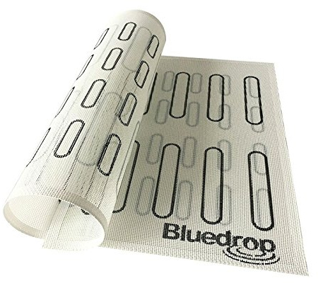 Bluedrop Eclair Baking Sheets Perforated Silicone Baking Mats For Bread Cookies Open Mesh Non Stick Oven Liner