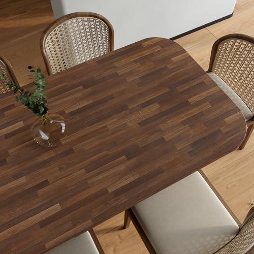 VaryPaper Papel Pintado pared Imitacion Madera Marrón Oscuro 40cmx200cm Vinilo Adhesivo Muebles Madera Papel para Forrar Muebles Adhesivo Papel Adhesivo para Encimera Cocina Dormitorio Armario