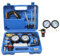 TU-21 - Kit de test de fuite pour moteur à essence - Double manomètre - Pour test de pression et de taux de fuite - Avec tige d'extension - 0-100 PSI - 0-7 bar