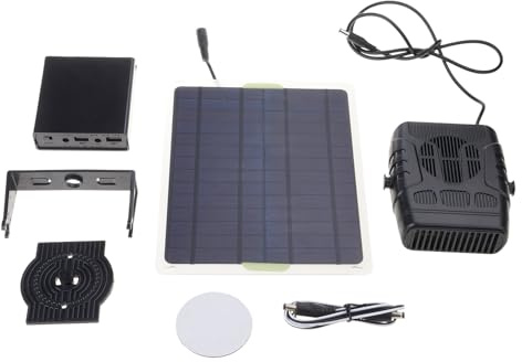 Riscaldatore solare versatile di dimensioni compatte per serre e pollai, riscaldamento esterno per serre e pollai