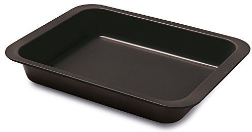 Guardini, Lasagnera 24x32 cm, Acciaio con rivestimento antiaderente, Nero, Made in Italy, Linea Gardenia