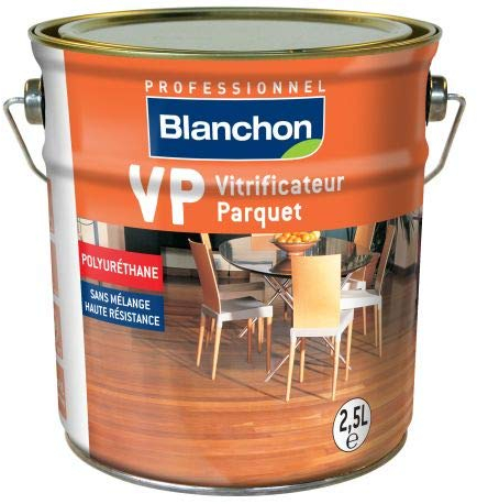 Vitrificateur parquet VP - BLANCHON - satiné - Bidon de 2.5 litres